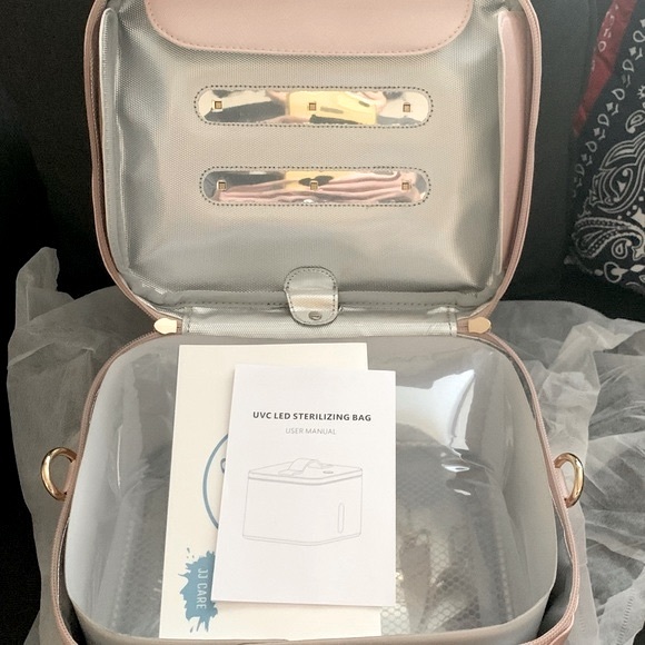 JJ Care UV-C LED Sterilizing Bag, Pink - Picture 4 of 5